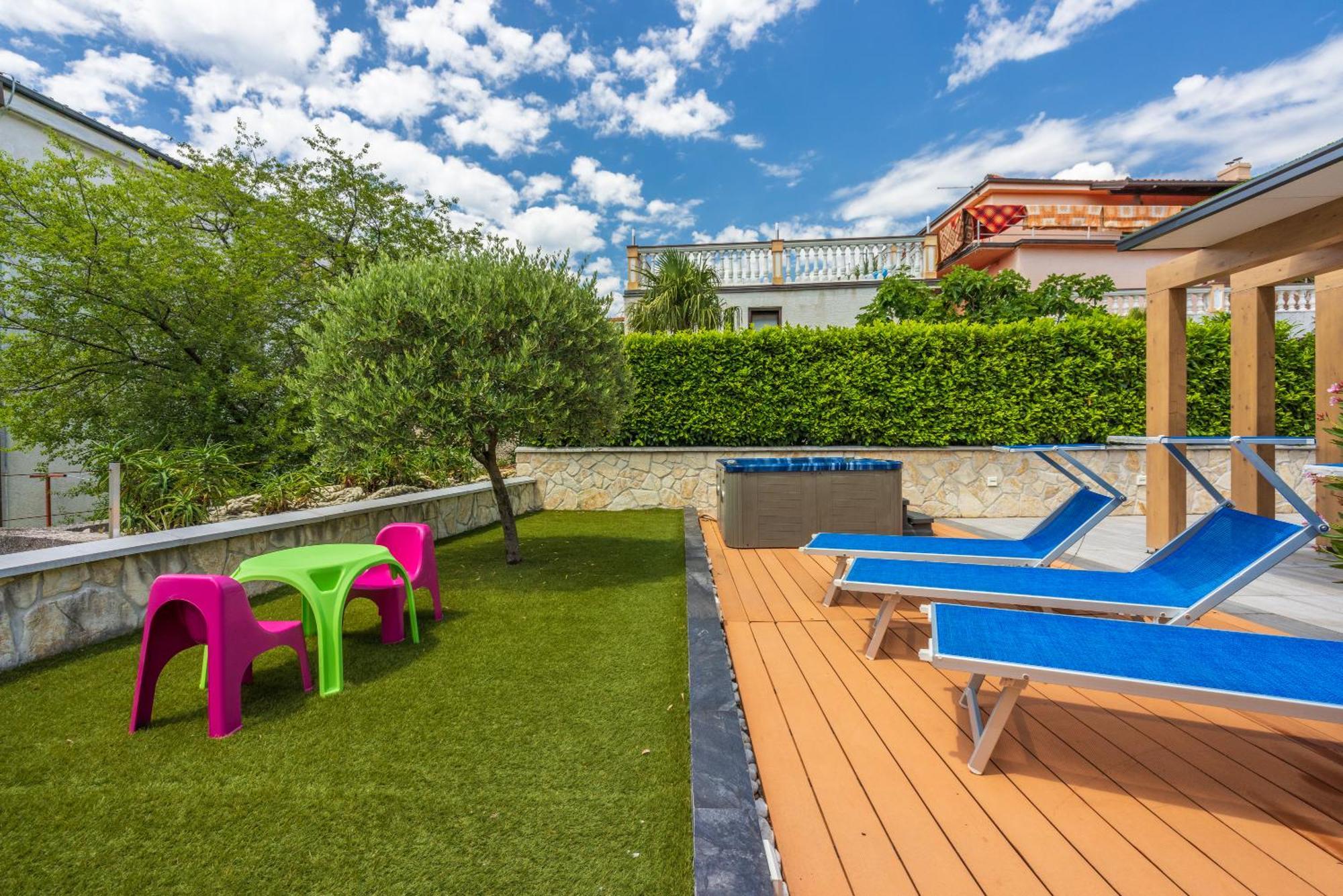 Relax Derossi 2 Daire Crikvenica Dış mekan fotoğraf